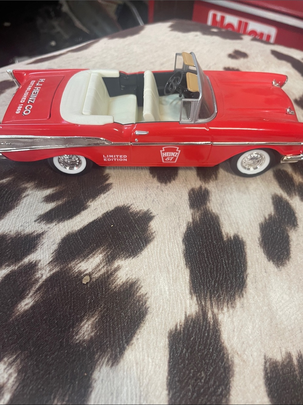 Heinz Red Convertible Toy Car - Limited Edition
